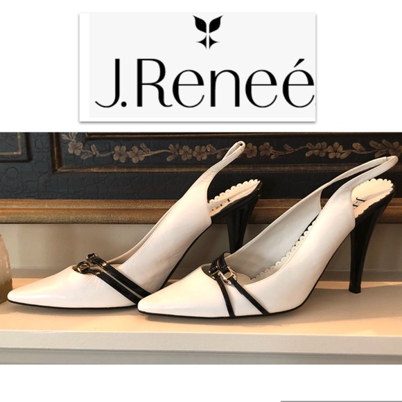 j renee white shoes